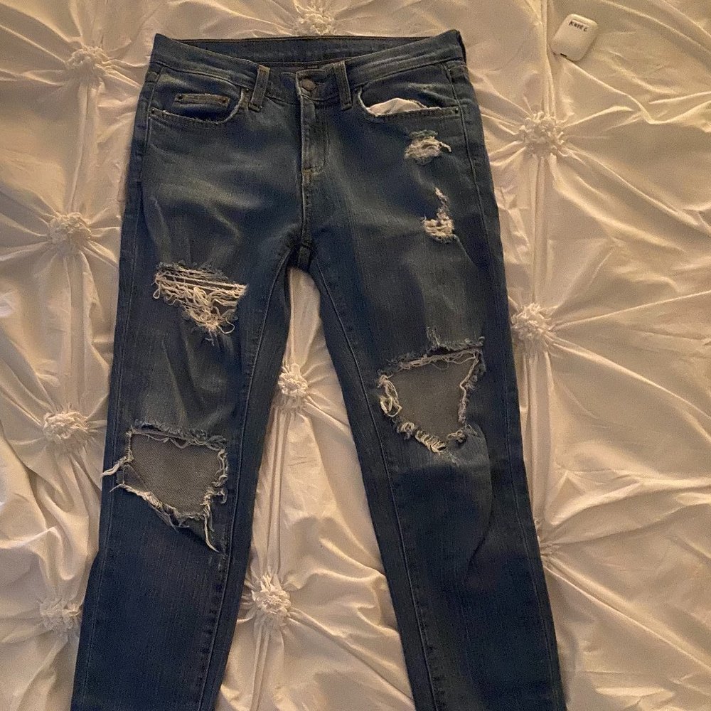 LF Ripped Skinny Jeans